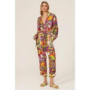 LE SUPERBE Women's Lotus Land Jumpsuit Size 8